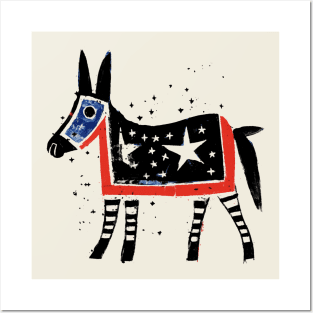 American Donkey Posters and Art